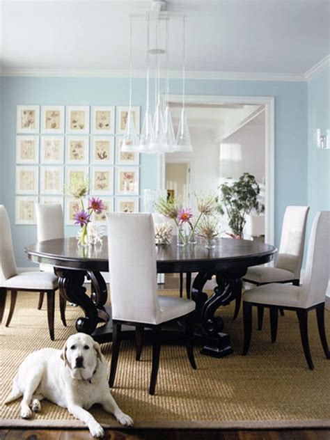 inspirational blue dining room ideas