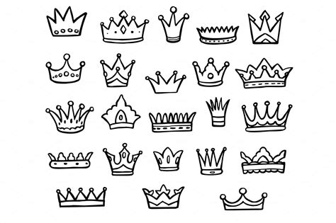 queen  king crown logo graffiti graphic objects creative market