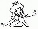 Coloring Peach Princess Pages Print Popular sketch template