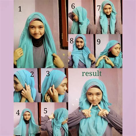 Hijab Simple Cantik Segi Empat
