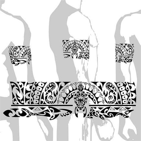 Maori Tattoo Armband Designs Cool Tattoos Bonbaden