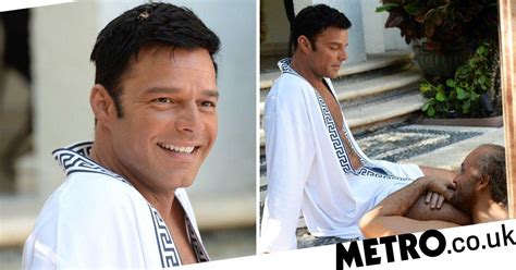 ricky martin got excited while filming assassination of gianni versace