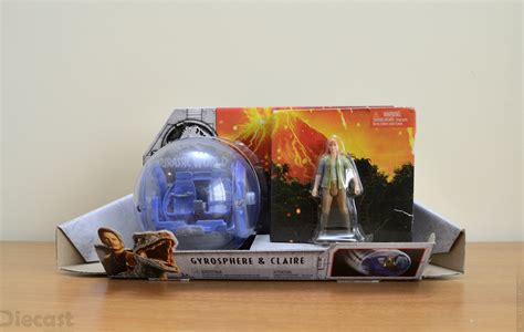 Mattel Jurassic World Gyrosphere And Claire Figure