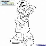 Coloring Gangster Pages Library Clipart Draw Cool Things Background Drawings sketch template