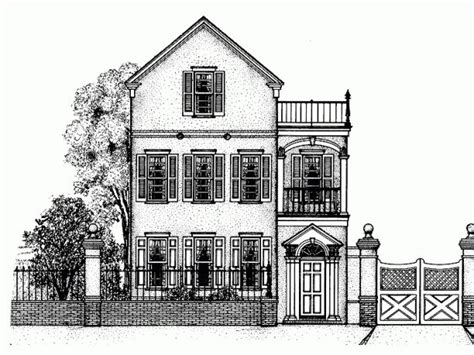 jadore  bad    afford  narrow house plans country style house plans