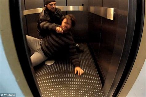 shocking elevator prank asks what you d do if you were