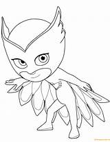 Owlette Coloring Online Pages Color sketch template