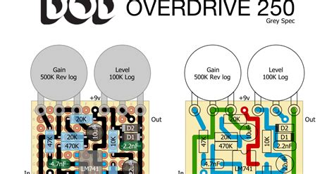 perf  pcb effects layouts dod overdrive  grey spec