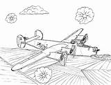 Coloring Pages Liberator Mustang 24j Robin Great Plane sketch template