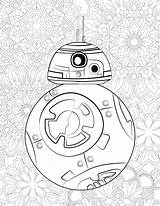 Coloring Pages Wars Star Printable Disney Template Printables Sheets Kids Bb Cupcake Adults Drawing Print Bb8 Sheet Adult Simpleeverydaymom Simple sketch template