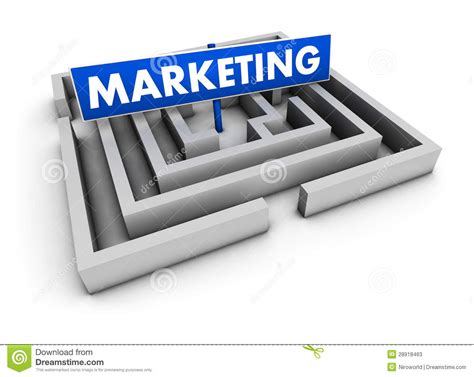 marketing business concept stock illustration