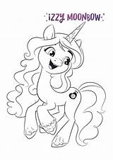 Izzy Moonbow Starscout Sparkle Twilight Youloveit Hitch sketch template