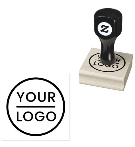 custom logo rubber stamp create  rubber ink stamp   custom logo   image create