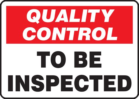 inspected quality control safety sign mqtl
