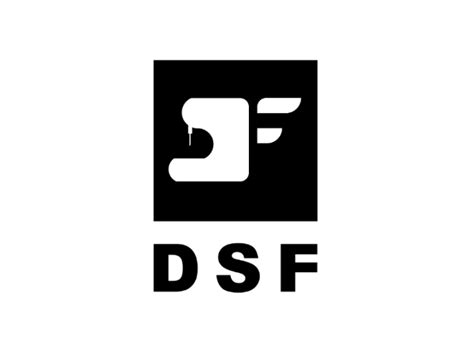dsf monogram logo design  graso media  dribbble