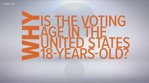 why is the voting age 18