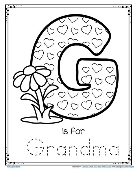 mothers day coloring pages  grandma   gambrco