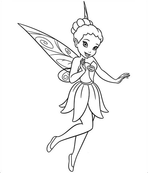 tinkerbell coloring pages coloring print