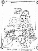 Slumber Coloring Pages Party Shortcake Strawberry Sleepover Cool Comcast sketch template