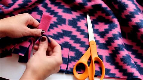ways  tie  fleece blanket youtube