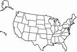 Coloring Map States United Popular sketch template