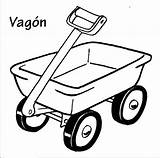 Wagon Vagonetas sketch template