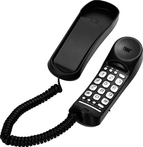 profoon tx  vaste analoge telefoon zwart conradbe