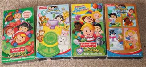 fisher price  people  vhs  big discoveries