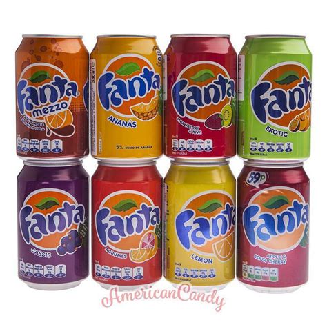 exotische fantasorten 24x 330ml fanta mix 11 sorten zur