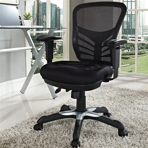 modway articulate ergonomic mesh office chair  black sacramento jnco deals