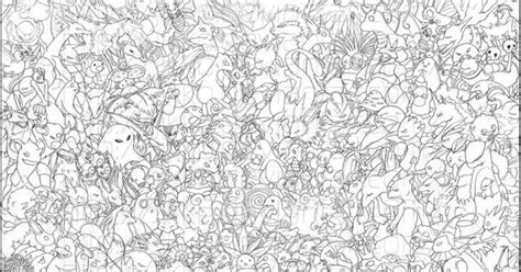 gen  pokemon coloring pages  quality hd