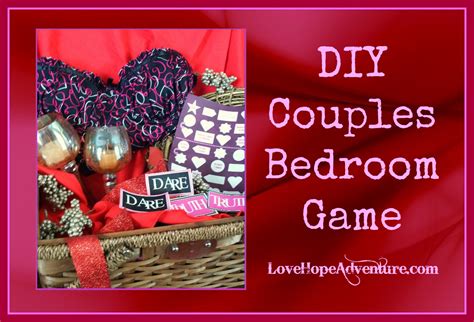 Diy Couples Bedroom Game With Printables Love Hope Adventure