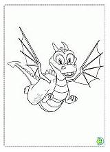Coloring Knight Mike Dinokids sketch template