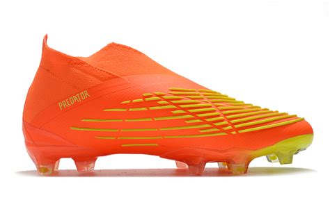 mens  womens adidas predator edge geometric fg orange football boots