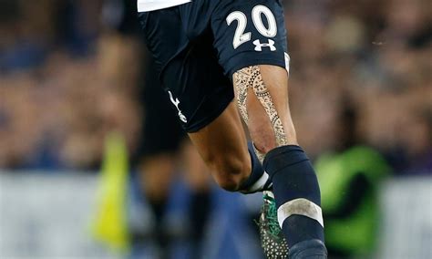 Dele Alli S Knee Tape Stylewatch Fashion The Guardian