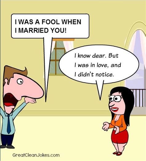 funny marriage spat great clean jokes