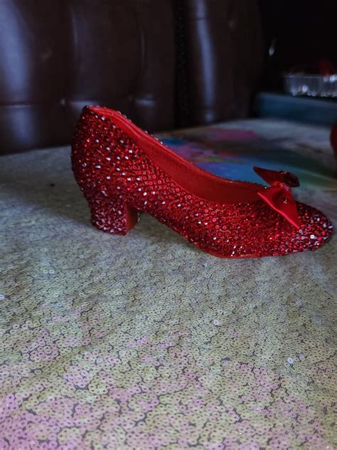 return  oz inspired ruby slipper replicas etsy