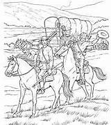 Horses Colorir Indians Cheval Crayon Covered sketch template