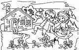 Campagne Gretel Hansel Contes Coloriages Maternelle Legendes Enfants Légendes sketch template