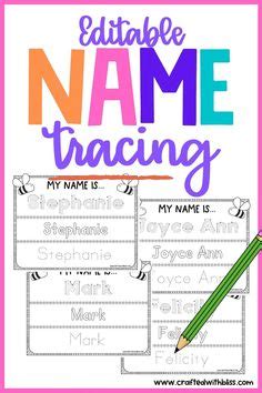 editable  writing worksheet tracing sheetscustom kid etsy