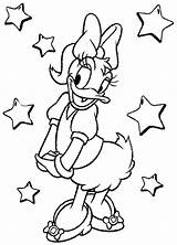 Daisy Duck Coloring Pages Donald Printable Disney Kids Mouse Para Mickey Colorear Dibujos Print Clipart Princess Girl Girls Minnie Color sketch template