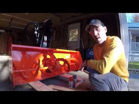 bb snowblower paint job  chain lubrication    youtube