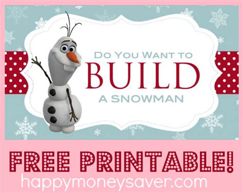 build  snowman label  printable printable templates