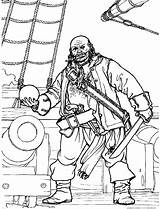 Piraten Pirates Erwachsene sketch template