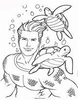 Aquaman Kids Coloring Pages Fun sketch template