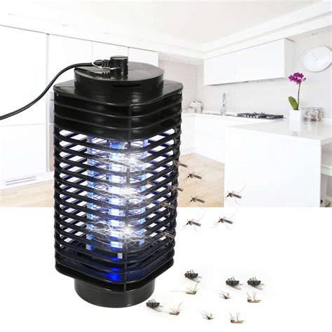electronics mosquito killer mini led lamp zapper bug  flying pest insect night housefly