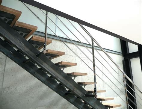 escalier  garde corps metalliques nord pas de calais escalier metallique  limon central