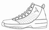 Air Jordan Nike Jordans Drawing Schuhe Template 5th Coloring Dimension Sneaker Shoe Shoes Sketch Pages Ausmalbilder Basketball Sneakers Drawings Force sketch template