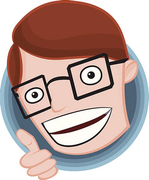 Ugly People With Glasses Cartoons Illustrations Royalty Free Vector