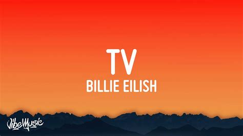 billie eilish tv lyrics youtube